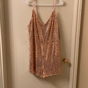 Forever 21 sequin romper